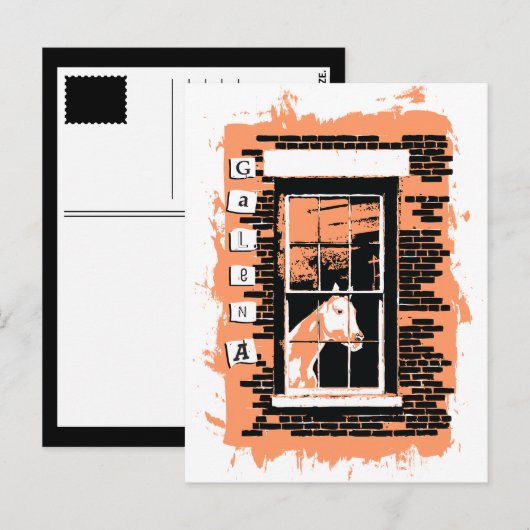 ガレナの窓 ポストカード (正面/裏面)