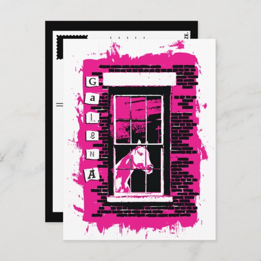 ガレナの窓 ポストカード (正面/裏面)