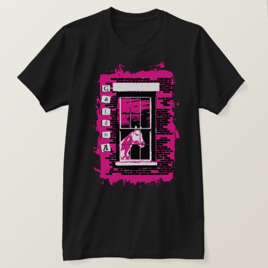 ガレナの窓 Tシャツ (デザイン正面)