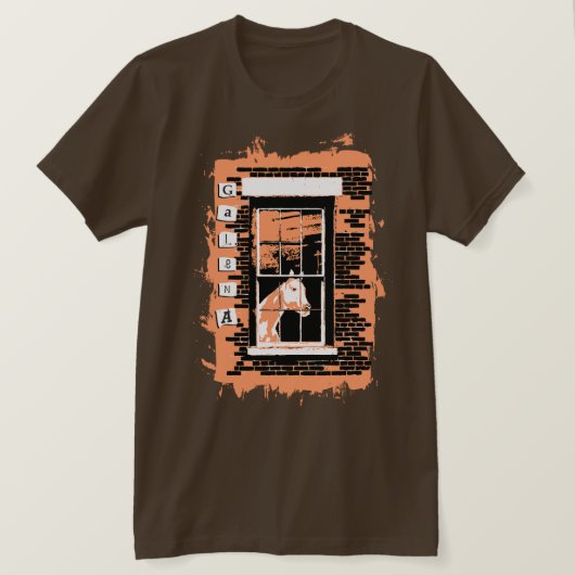 ガレナの窓 Tシャツ (デザイン正面)