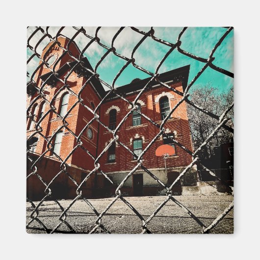 ガレナフィーハンホール歴史的建物 マグネット (正面)