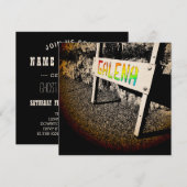 ガレナ歩道サイン 招待状 (正面/裏面)