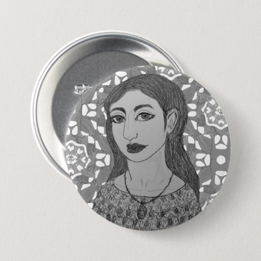 ガレナ 缶バッジ (正面&裏面)