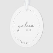 ガレナ、ILトラベル統一された州シンプル オーナメント (正面)