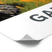 ガレニンスコットランドトラベルプリント ポスター (角)