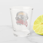 ガレパーソナライズされたー改造ジレトロカスタムロードスター ショットグラス (裏面)