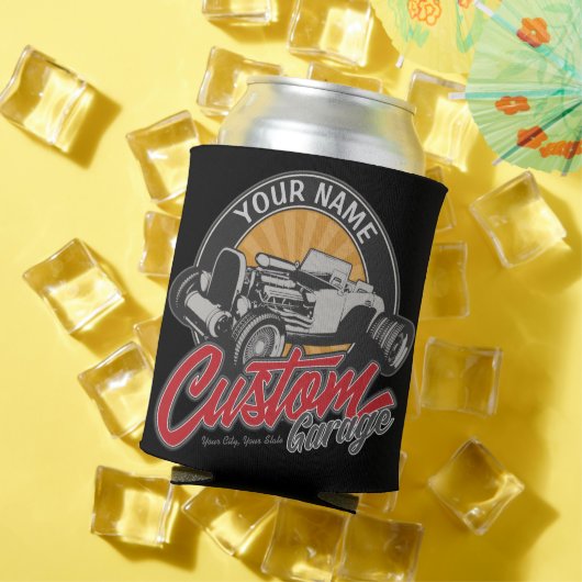 ガレパーソナライズされたー改造ジレトロカスタムロードスター 缶クーラー (インサイチュ 夏)