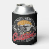 ガレパーソナライズされたー改造ジレトロカスタムロードスター 缶クーラー (缶正面)