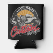 ガレパーソナライズされたー改造ジレトロカスタムロードスター 缶クーラー (正面)