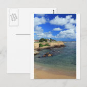 ガレフォートアンドインディアン海スリランカ ポストカード (正面/裏面)