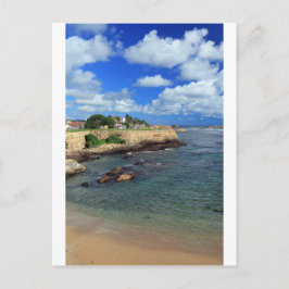 ガレフォートアンドインディアン海スリランカ ポストカード