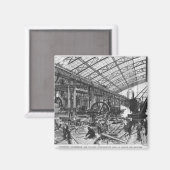 ガレリーデマシーンの建物サイト マグネット (正面/裏面)