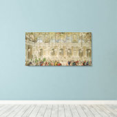 ガレリー・デ・グレイスの仮面ボール キャンバスプリント (インサイチュ (ウッドフロア))