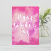 ガレンタインの日ピンクの水色 シーズンカード (スタンド正面)