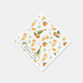 ガレンタインズデイブランシュ ミモザ エレガント スタンダードカクテルナプキン (角)