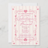 ガレンタインズデイ お気に入りのもの ブランシュ 招待状 (正面)