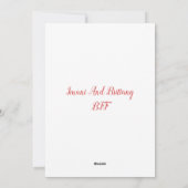 ガレンタインズデーの写真 シャンパンを飲むBFF シーズンカード (裏面)