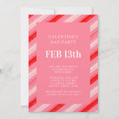 ガレンタインズデーパーティー招待状 招待状 (正面)