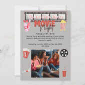 ガレンタインズパーティ 映画鑑賞会 招待状 (正面)