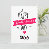 ガレンチンX❤X❤ | Happy Galentineの日❤ピンク シーズンカード (スタンド正面)