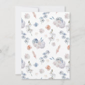 ガレンティネの日のパーティーフローラ 招待状 (裏面)