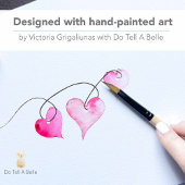 ガレンティネスをテーマにしたブライダルシャワー 招待状