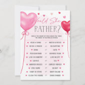 ガレンティンの女は勝ち目がある 招待状 (正面)