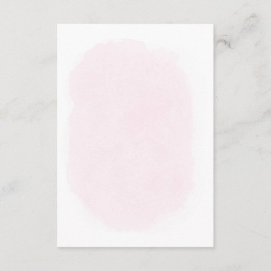 ガレンティンの愛が満ちる ウェディングディテールカード エンクロージャーカード (裏面)