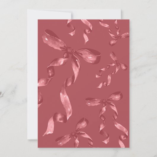 ガレンティンガールズナイトパーティーボウ 招待状 (裏面)