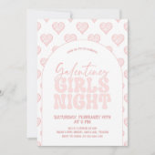 ガレンティンガールナイトパーティー 招待状 (正面)