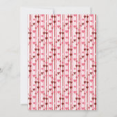 ガレンティンズデイシャンパンタワー 招待状 (裏面)