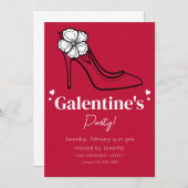 ガレンティンズデイパーティの招待状 招待状 (正面/裏面)