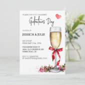 ガレンティンズデイブランチシャンパン 招待状 (スタンド正面)