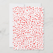 ガレンティンズデイ招待状デザイン 招待状 (裏面)