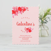 ガレンティンズデイ招待状デザイン 招待状 (スタンド正面)
