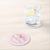 ガレンティンデイウォーターカラーハート紙コースター ペーパーコースター (インサイチュ)