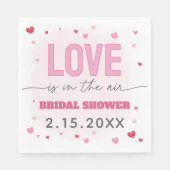 ガレンティンラブズザエアブライダルシャワー スタンダードランチョンナプキン (正面)