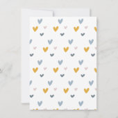 ガレンティン·デイ·パーティー·レインボー·パステル 招待状 (裏面)