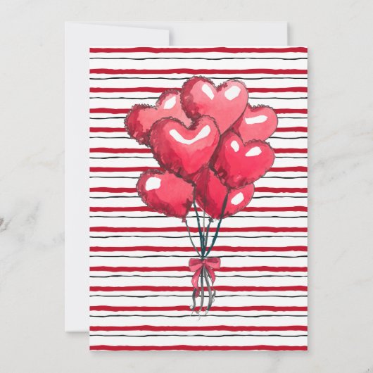 ガレンティーズガールズナイトアウトヴァレンティネスパーティー 招待状 (裏面)