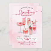 ガレンティーズガールズナイトパーティの招待状 招待状 (正面/裏面)