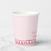 ガレンティーズデイウォーターハート紙カップ 紙コップ (右)