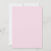 ガレンティーズデイ赤いハートフレンズパーティー 招待状 (裏面)