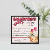 ガレンティーヌシャンパーニュパーティーインピンク 招待状 (スタンド正面)