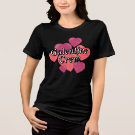 ガレンティーン・クルー ハートバルーン バレンタインデー トライブレンドTシャツ