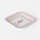 ガレントインパーティーデコール ペーパープレート (傾斜あり)