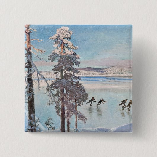 ガレン・カレーラのスケーター・ボタン 缶バッジ (正面)