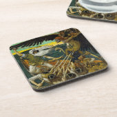 ガレン・カレーラの「防衛」コースター コースター (左側)