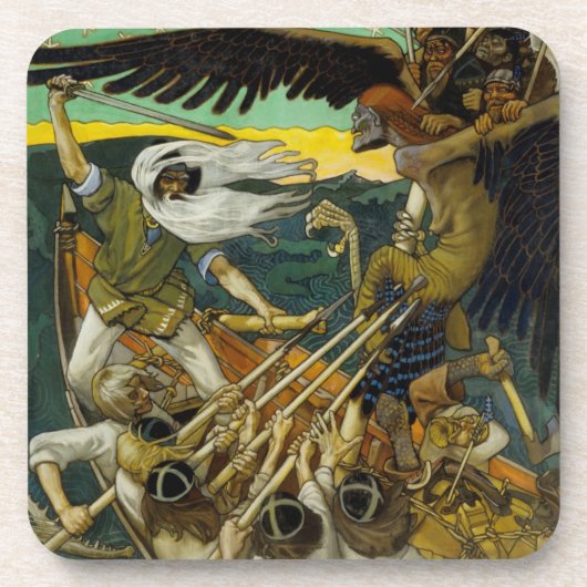 ガレン・カレーラの「防衛」コースター コースター (正面)