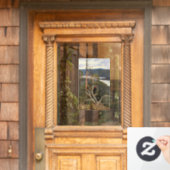 ガレン・カレーラ素晴らし – ブラックウッドペッカー1894 ウィンドウサイン (ホームデコレーション)