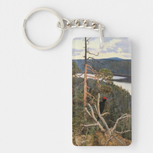 ガレン・カレーラ素晴らし – ブラックウッドペッカー1894 キーホルダー (正面)